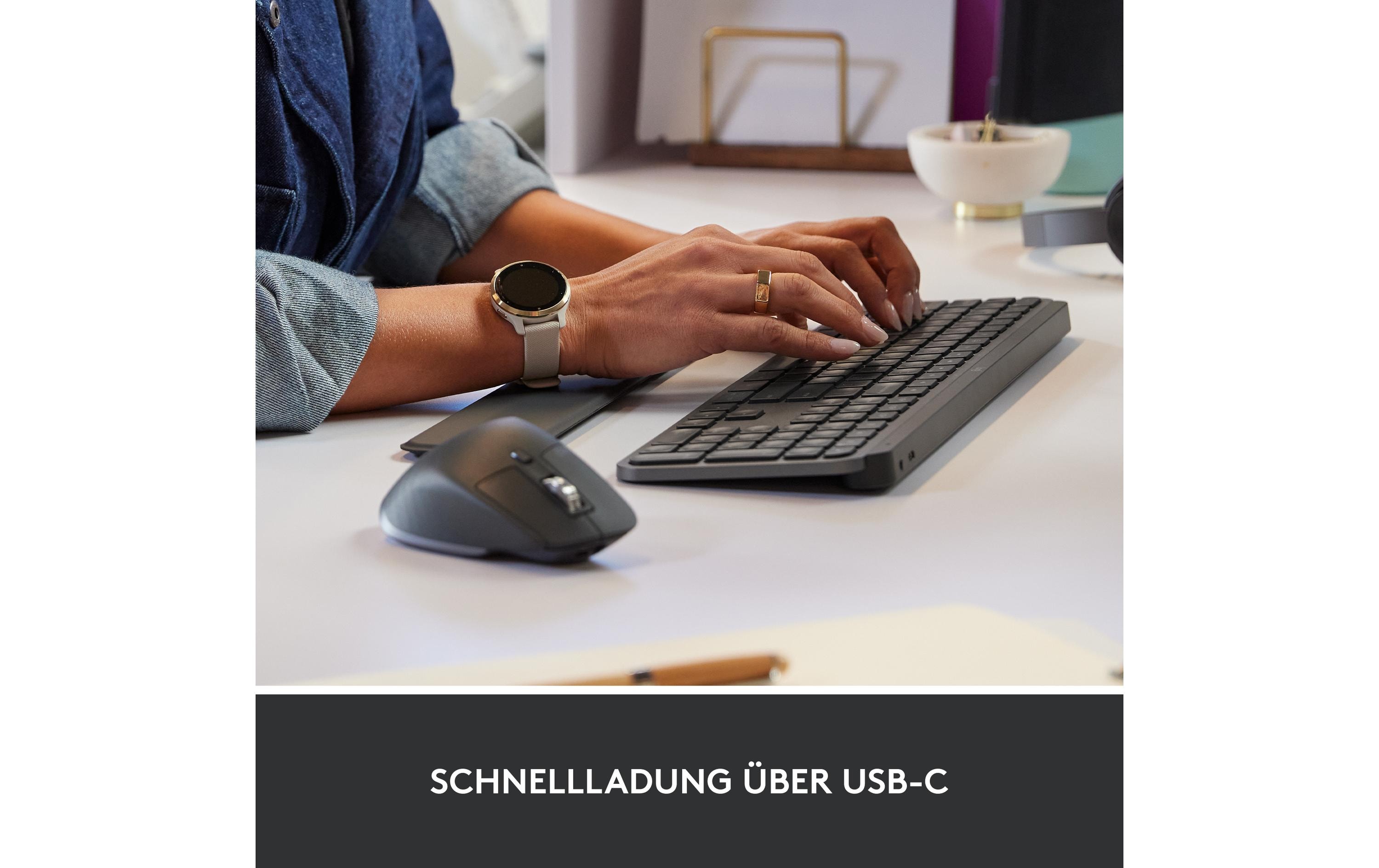 Tastatur-Maus-Set MX Keys Combo for Business 2. Gen<br>Kabelloses Tastatur- und Maus-Set für Benutzer mit hohen Workflow-Anforderungen