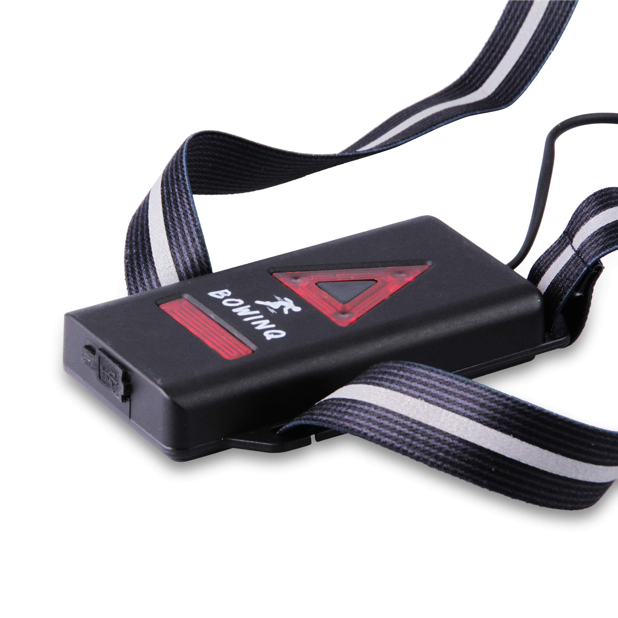 BOWINQ Boston 500 draagbare hardloop verlichting - Zwart