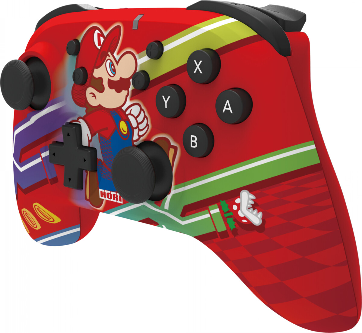 Hori HoriPad - Trådløs Controller Til Nintendo Switch - Mario Iml