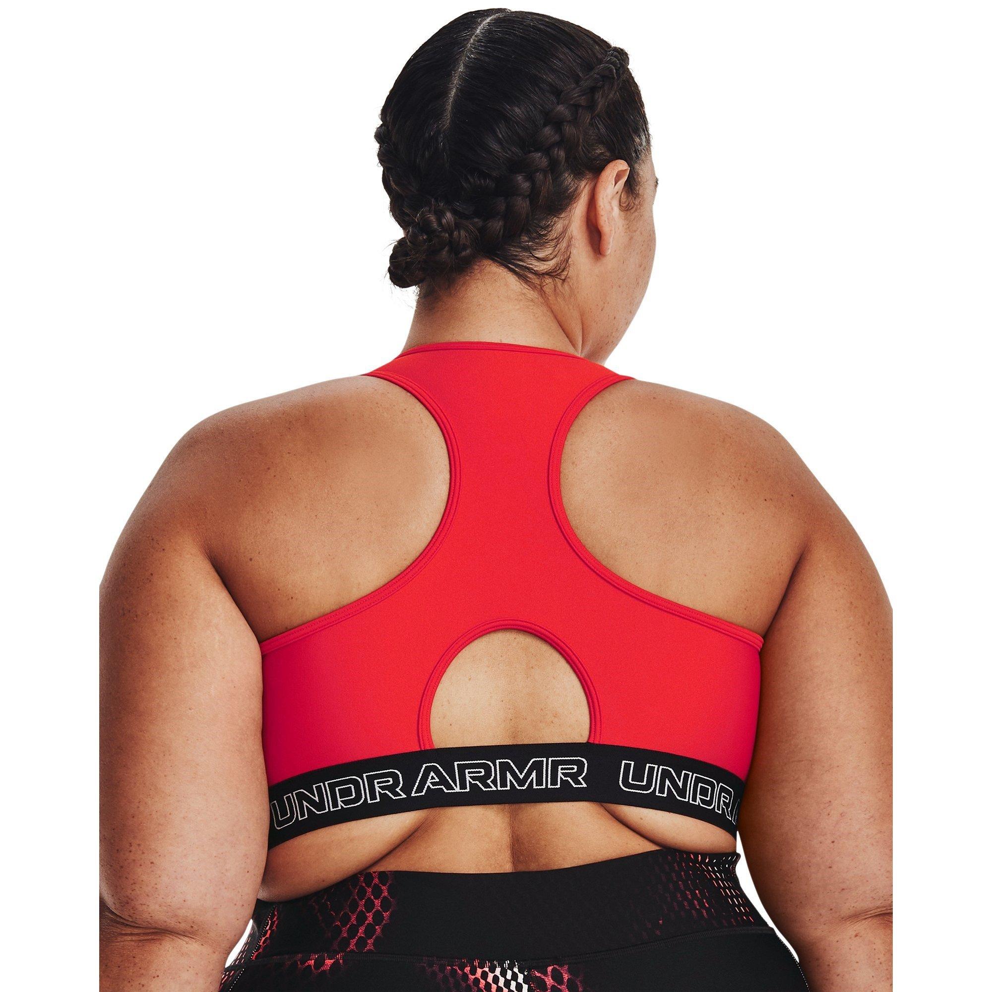 Under Armour Under Armour Ua Authentics Mid Padless Medium Impact Sports Bra Womens