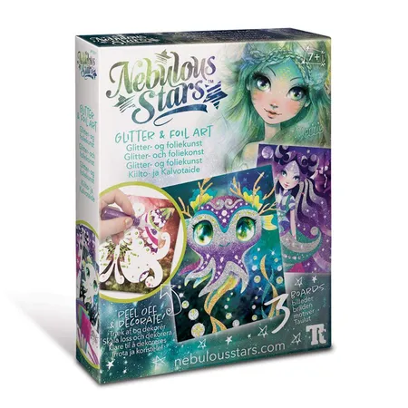Nebulous Stars Glitzer- und Folien Kunst