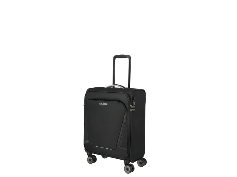 travelite Jetpack Trolley S Light 2w Schwarz Reisekoffer