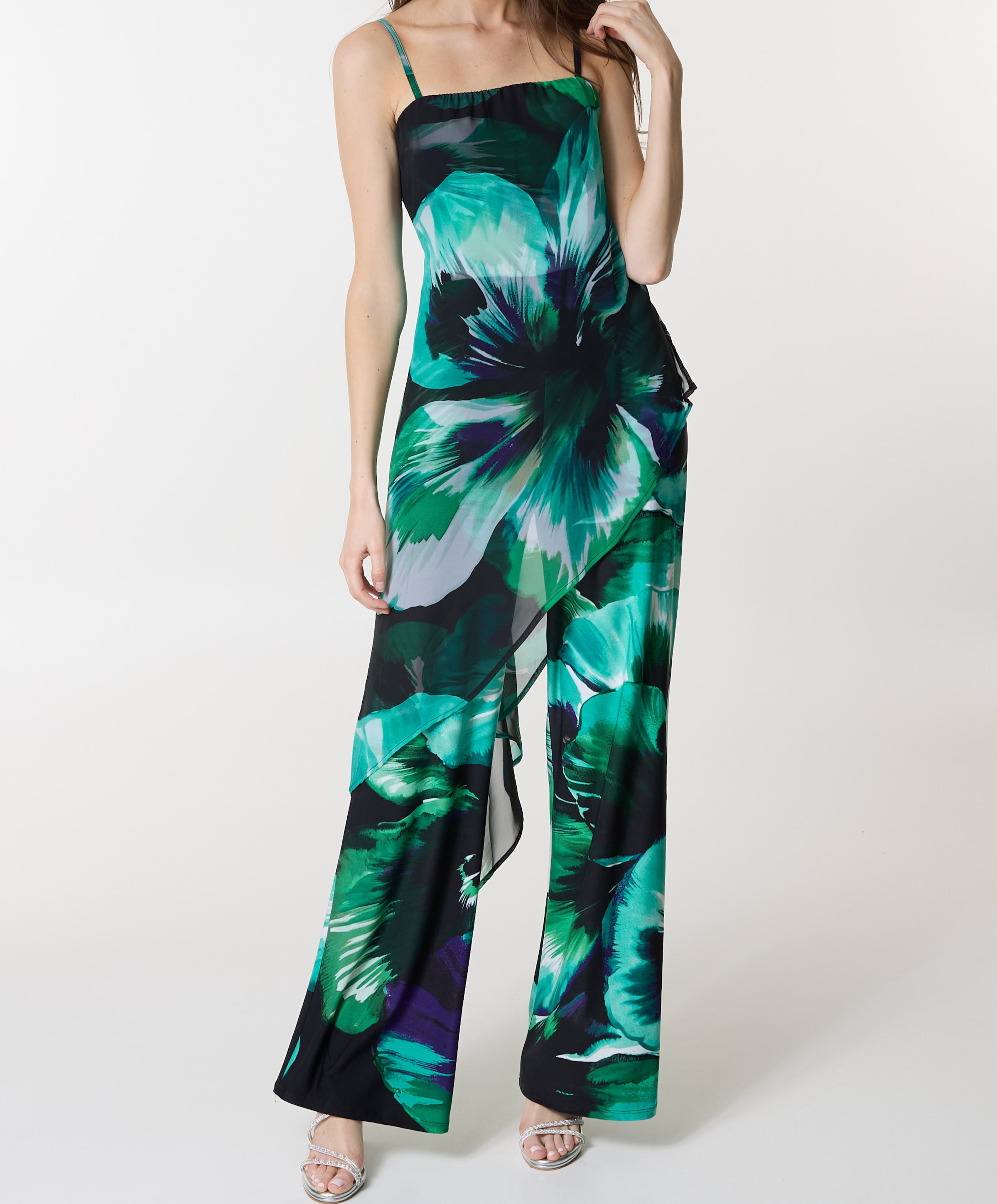 Frank Lyman Woven Jumpsuit dames jumpsuit groen
