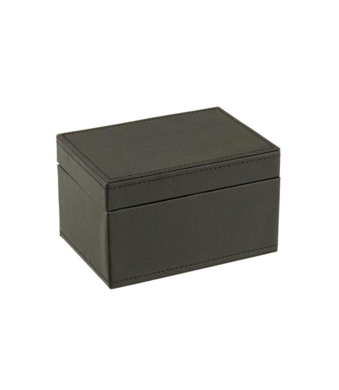 Paris Prix - Boîte Jeux De Cartes ezra 17cm Noir