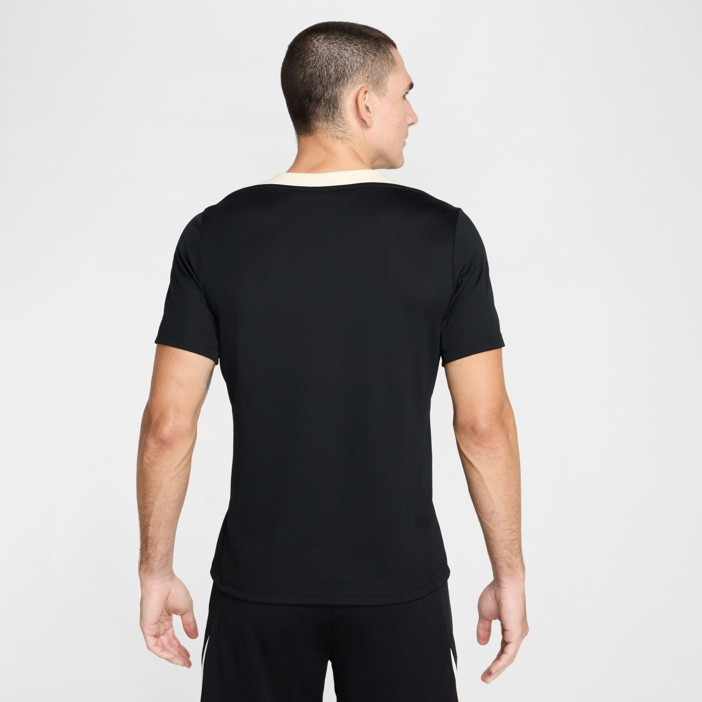 Nike Liverpool Strike Trainingsshirt 2024-2025 Zwart Gebroken Wit Rood