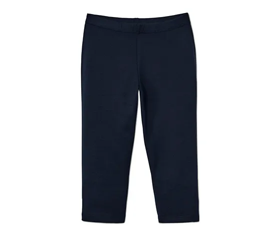 3 Leggings in 3/4-Länge, grau, blau und gelb