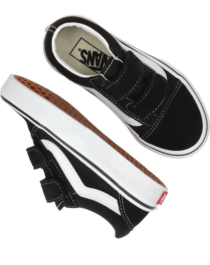 Vans Old Skool V Sneakers Zwart Meisjes Jongens