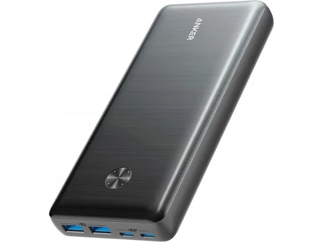 Anker PowerCore III Elite 25600 - Powerbank - 25600 mAh - 87 Watt - IQ 3.0 (2 x USB, 2 x USB-C) - sort