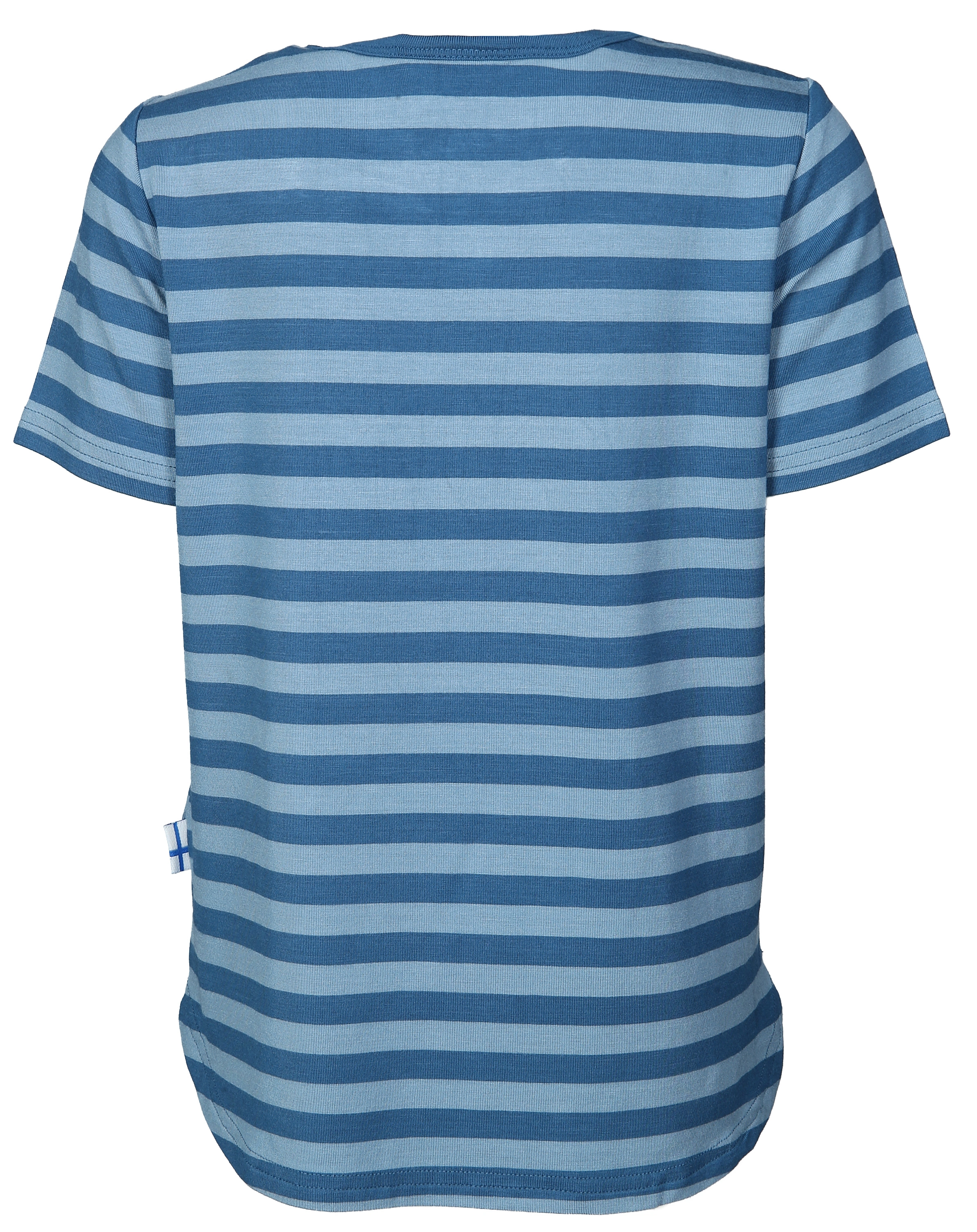 Jersey-T-Shirt MAALARI gestreift in dove/real teal