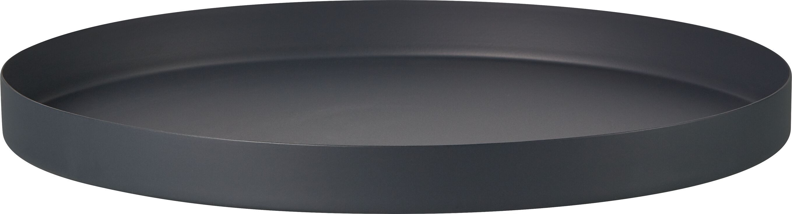LIVIA Platte dunkelblau matt D31cm - Blue Nights / H: 2.5 cm