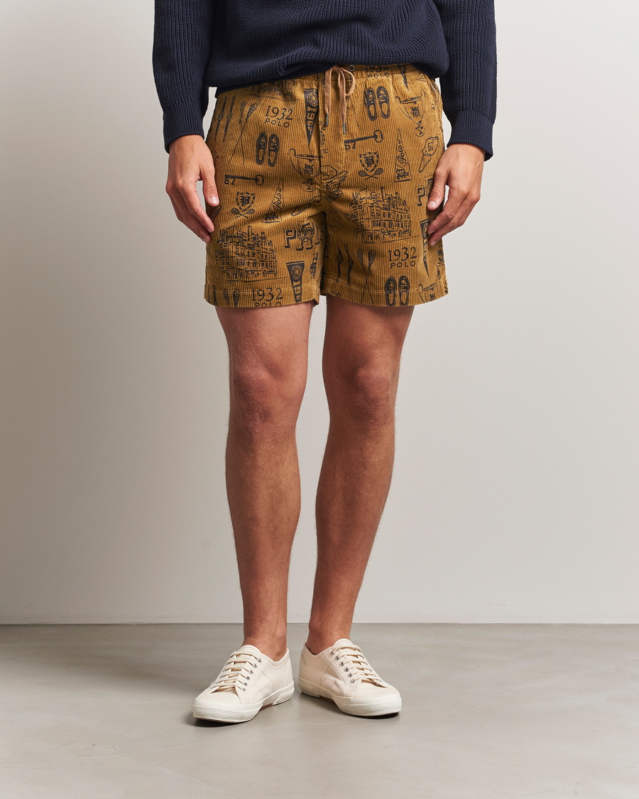 Polo Ralph Lauren Prepster Corduroy Shorts Golden Brown Preppy Diary
