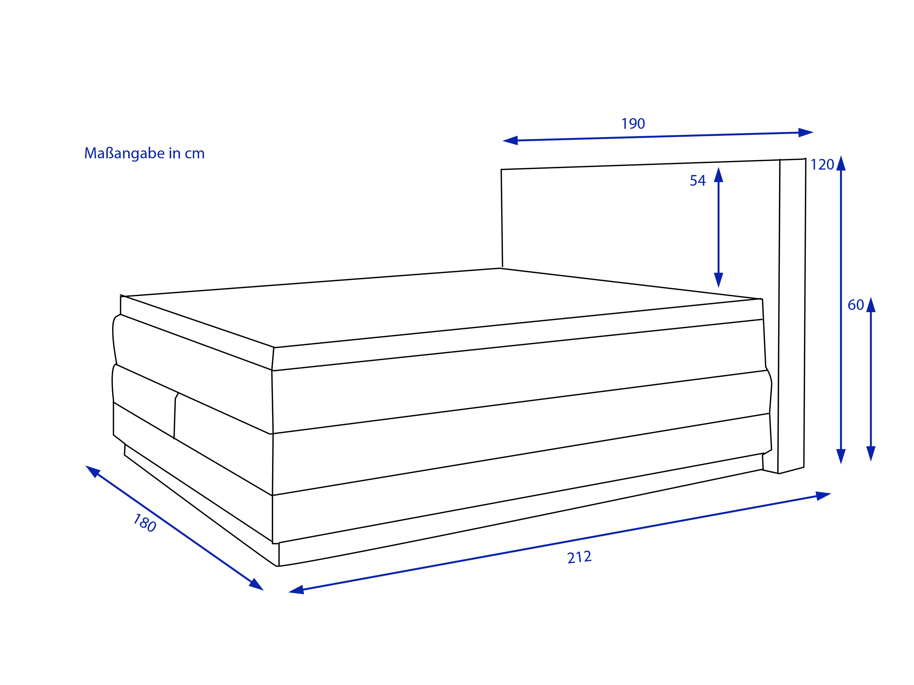 Boxspringbett VALMONDO INCANA