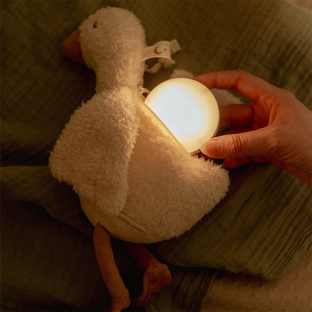 little dutch knuffelgans met licht en geluid