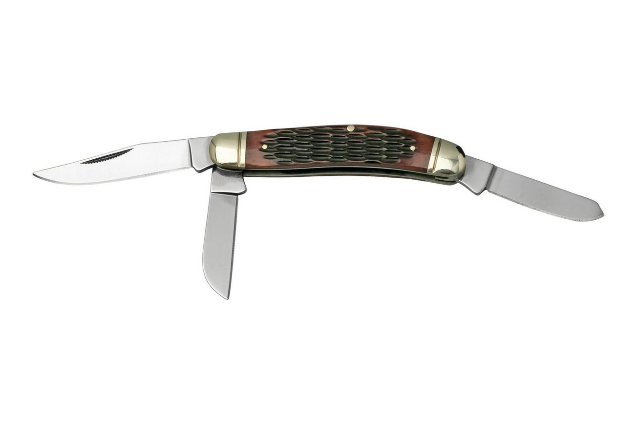 Cold Steel Gentleman's Stockman FL-GSTKM-J, Jigged Brown Bone, zakmes