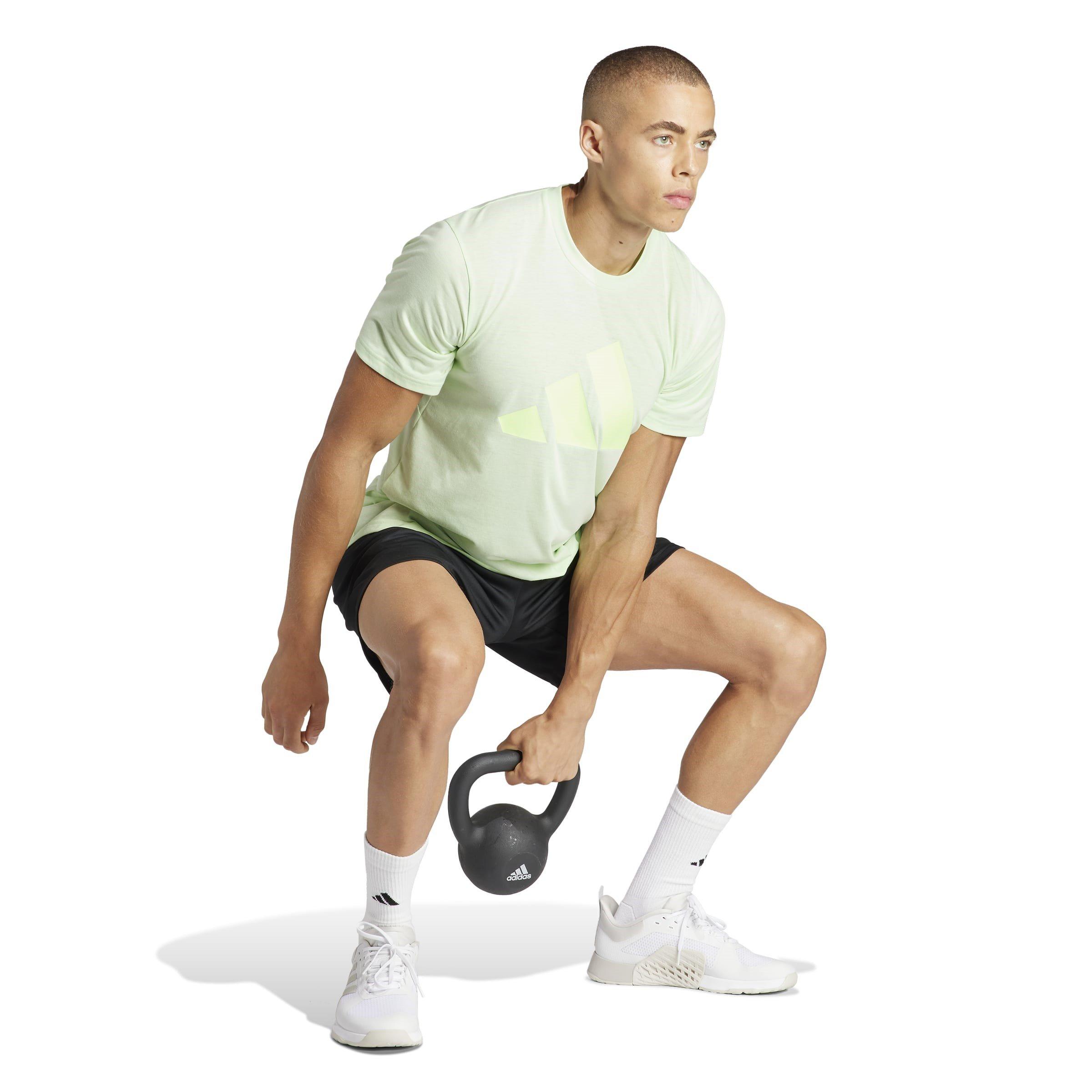 adidas Train Essentials Feelready Logo Training T Shirt Mens