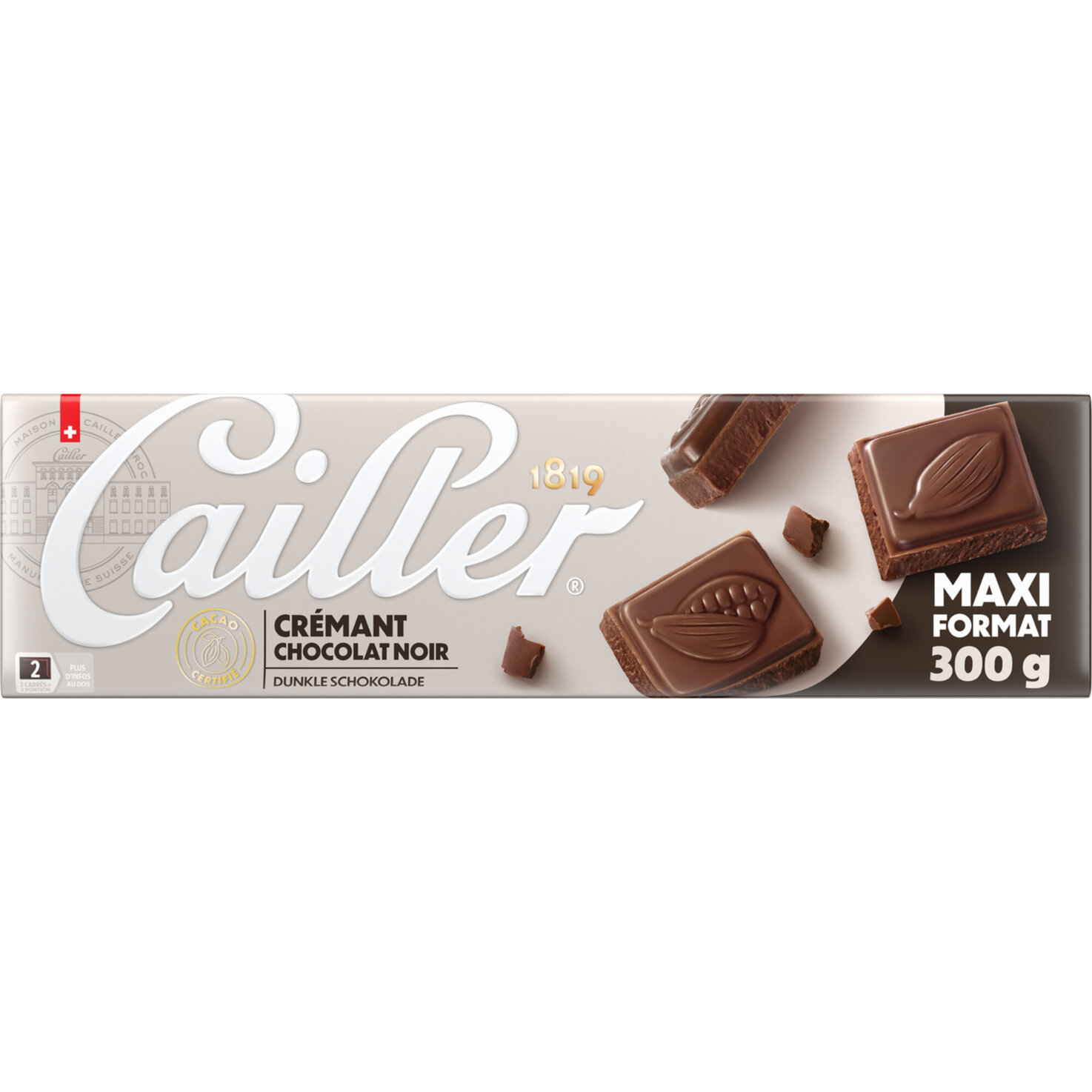 Cailler Crémant Tafelschokolade Dunkel