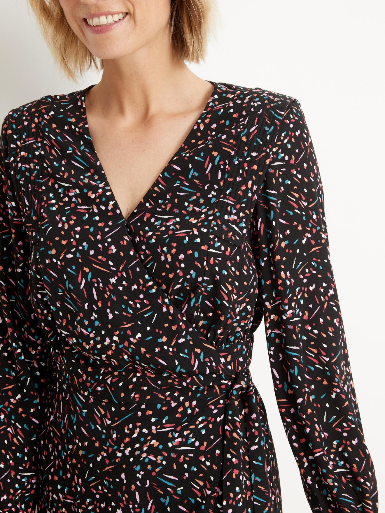 Robe faux portefeuille