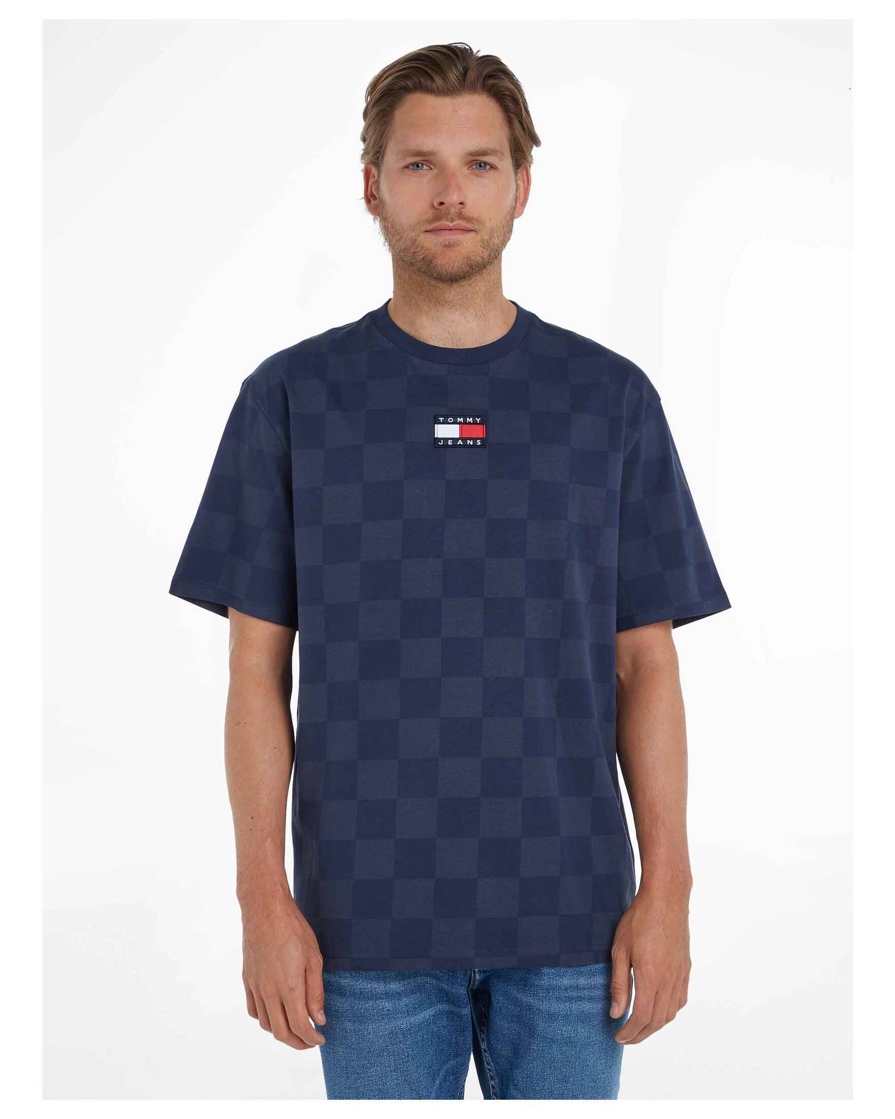 Tommy Jeans| Herren T-Shirt TJM SKATER CHECKERBOARD