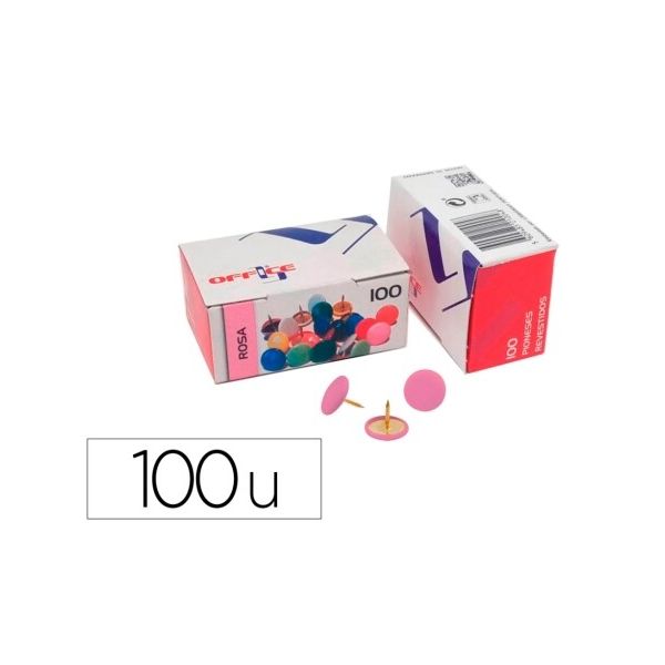 Lismânia Pioneses L-office Rosa Pack 100 Un