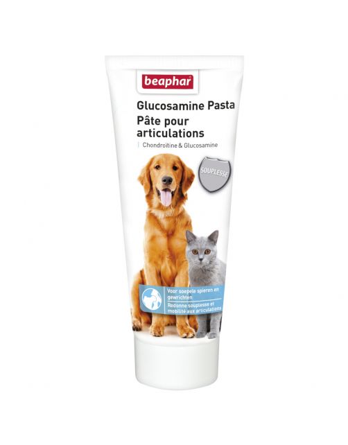 Beaphar Glucosamine Pasta - Voedingssupplement - Gewrichten - Spieren - Kalkoen 250 g