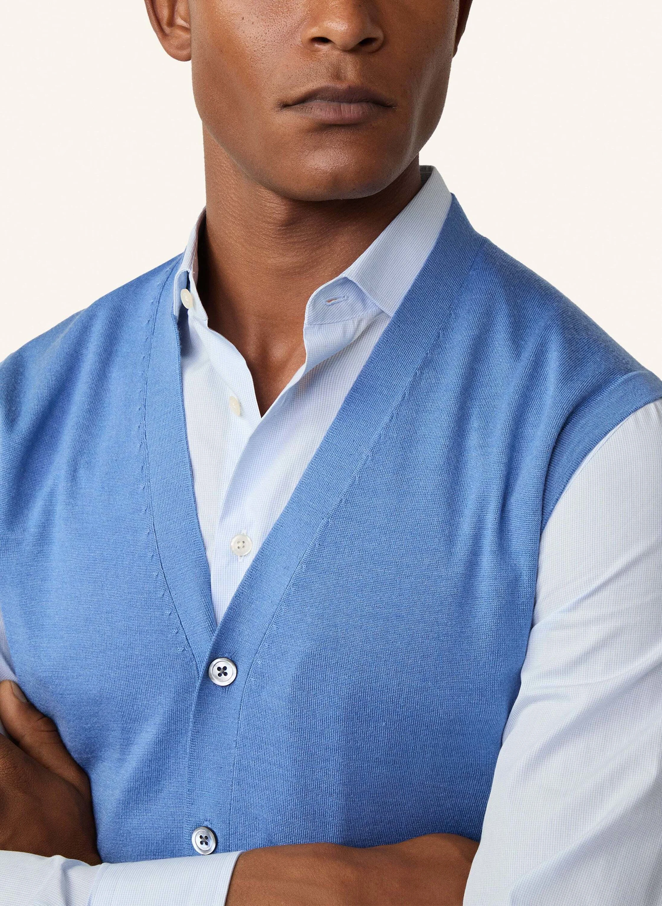 HACKETT LONDON Gilet MERINO SILK SL CDI