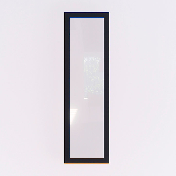 Fenêtre fixe aluminium gris anthracite H.217 x L.63 cm GoodHome