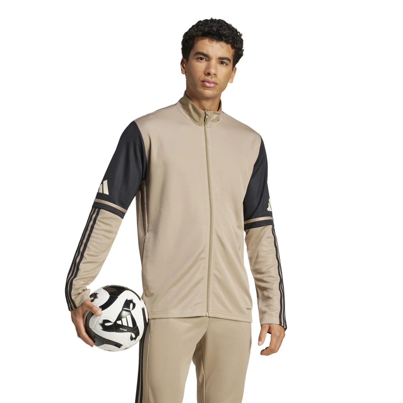Adidas Squadra 25 Trainingsjack Beige Zwart