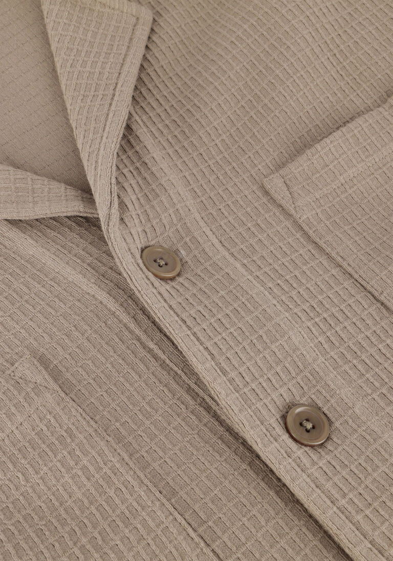 bruine drykorn casual overhemd lauwernz 522160