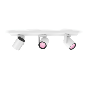 Philips Hue opbouwspot Argenta wit - wit en gekleurd licht 4.2W - 3 spots