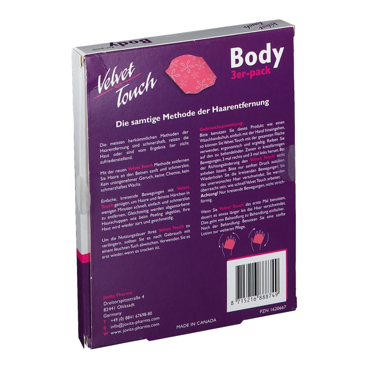 Velvet Touch Body 3er Set
