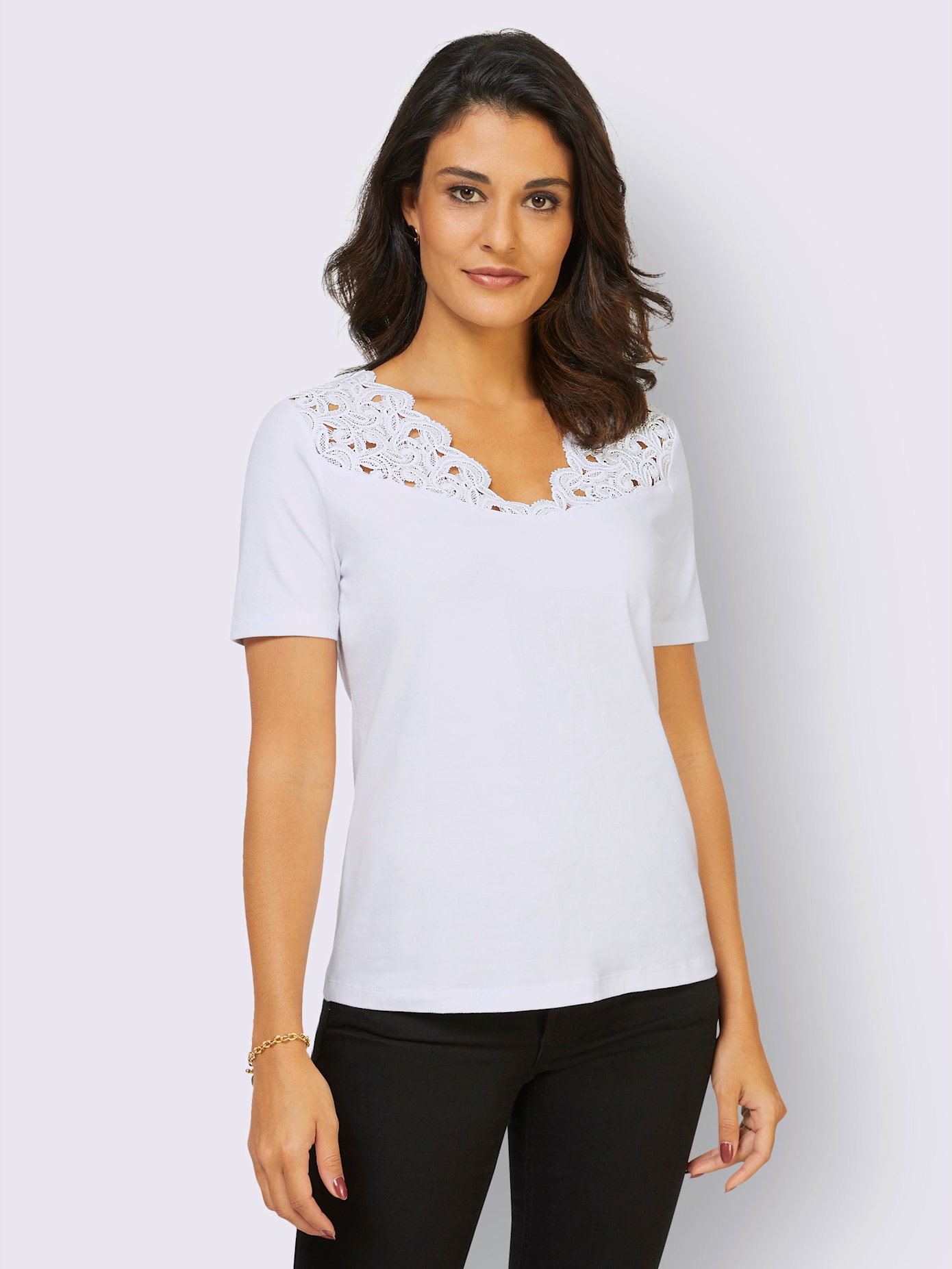 T-shirt en modal et coton ultra-doux avec modal