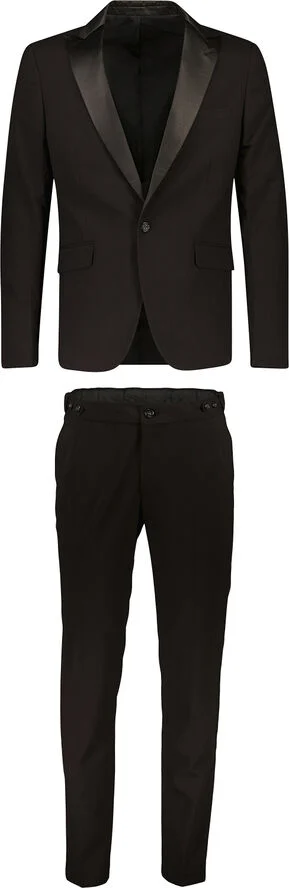 Lindbergh Stretch tuxedosuit Black