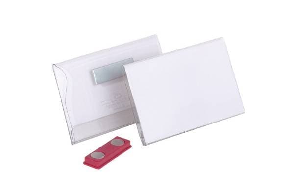 Durable 811719, Merke, Landskap, PVC, Gjennomsiktig, Hvit, Side, Pakke