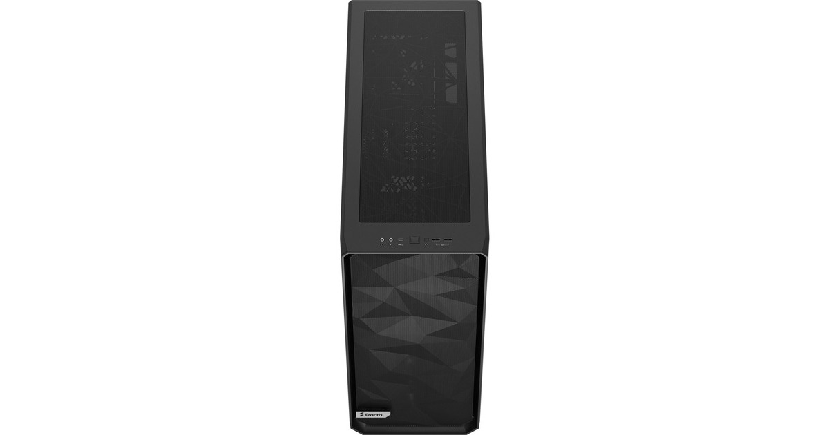 Fractal DesignMeshify 2 XL big tower behuizing  (Zwart | 2x USB-A | 1x USB-C | Tempered Glass)