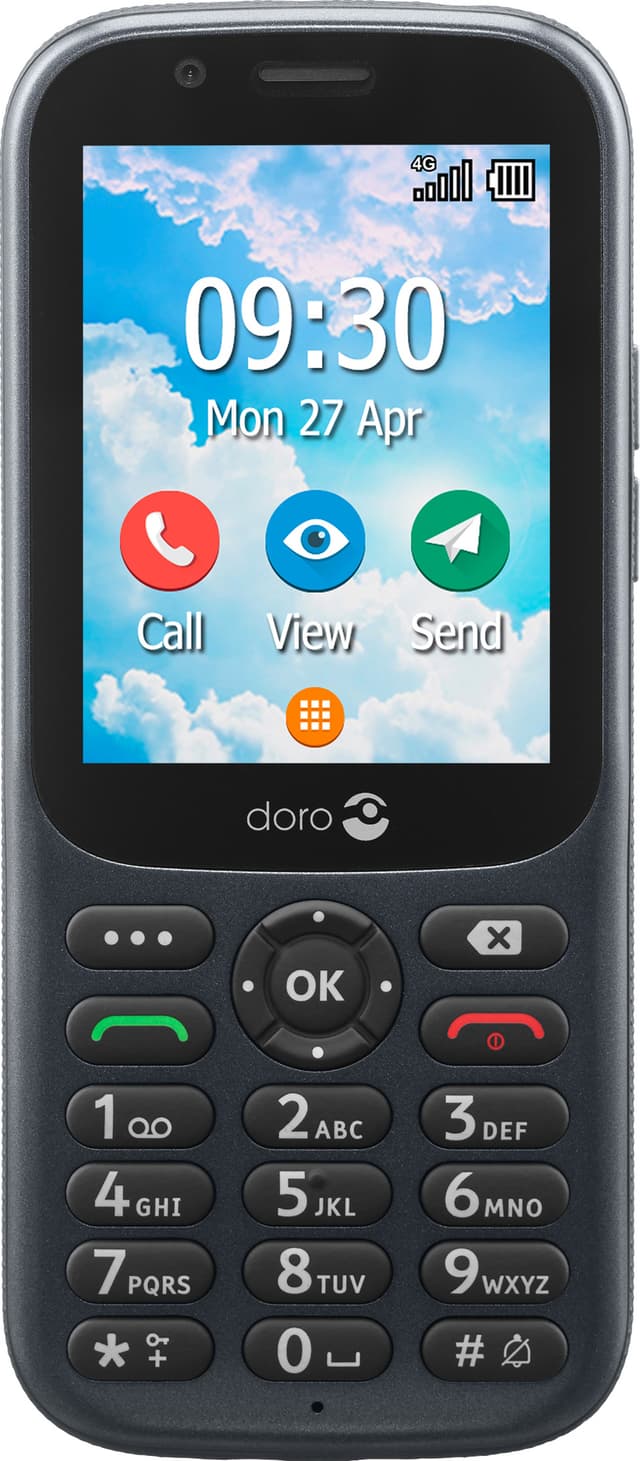 Doro 731X mobiltelefon (graphite)