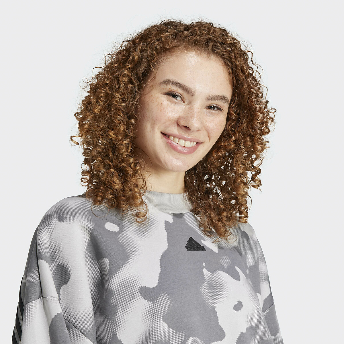 ADIDAS ROUPAS ESPORTIVAS<br>Suéter 3 listras Future Icons