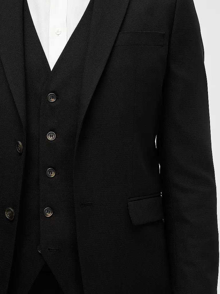 SELECTED Sakko Slim Fit SLHSLIM-NEIL schwarz