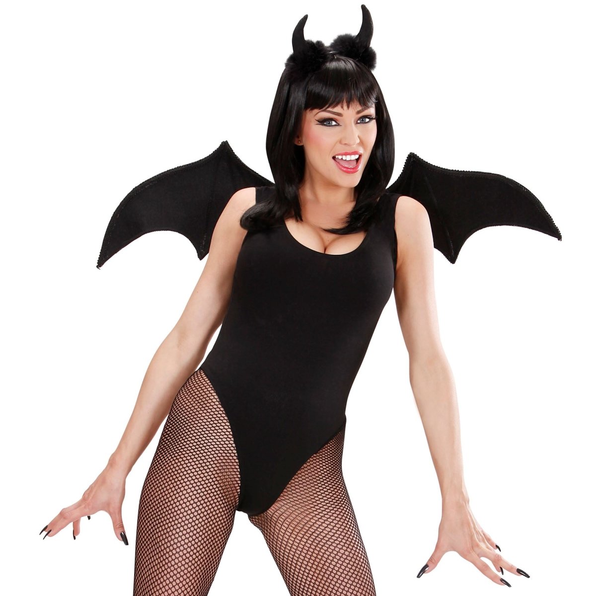 Halloween Accessoireset Zwart Duivel
