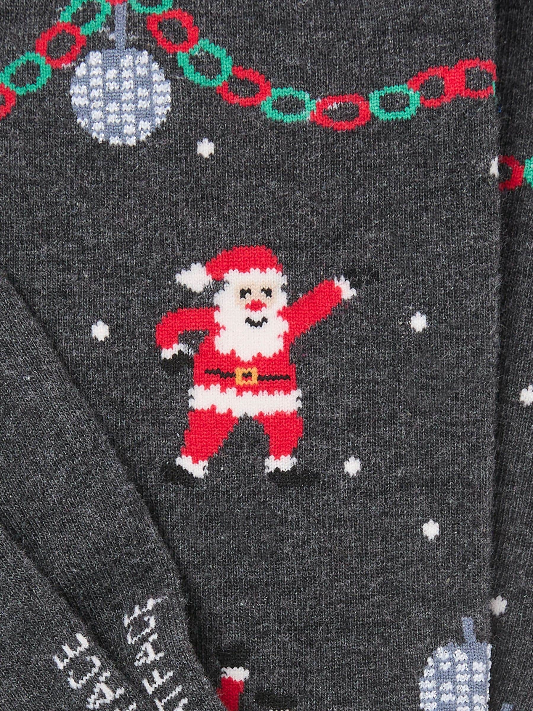 FatFace Disco Santa Sokken