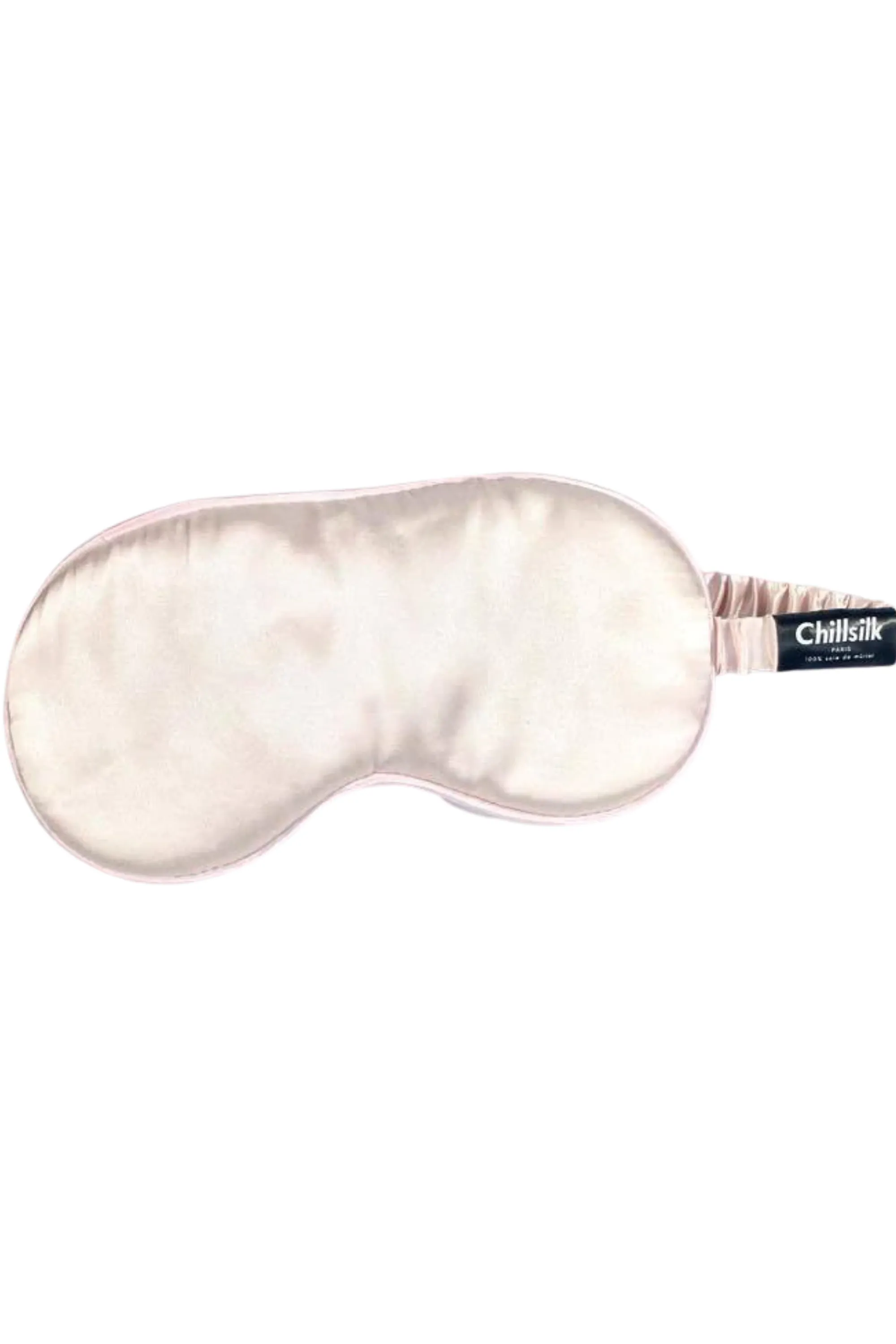 Chill Silk Masque de nuit noir 100% soie Blush