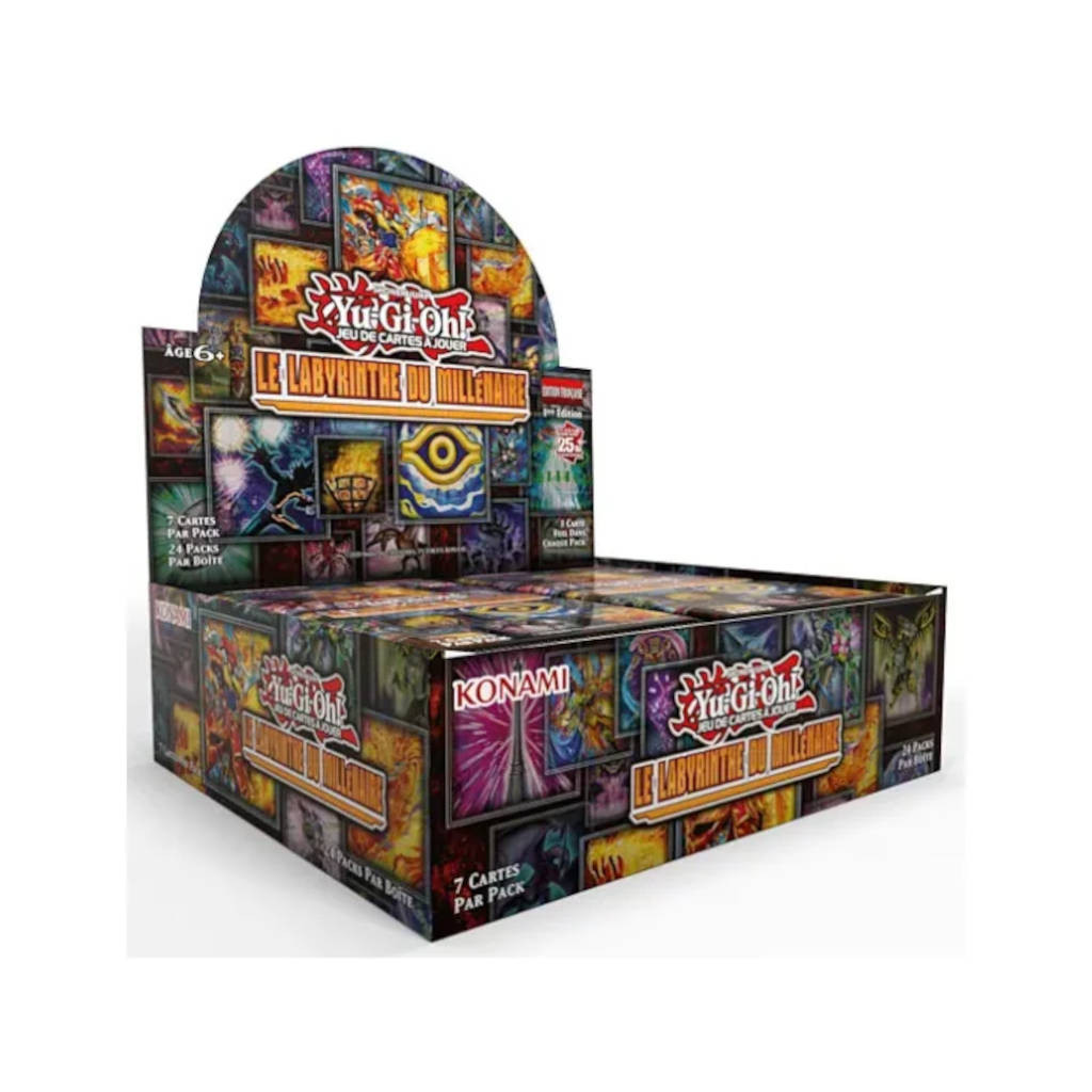 Yu-Gi-Oh! Le Labyrinthe du Millénaire - 24 Boosters