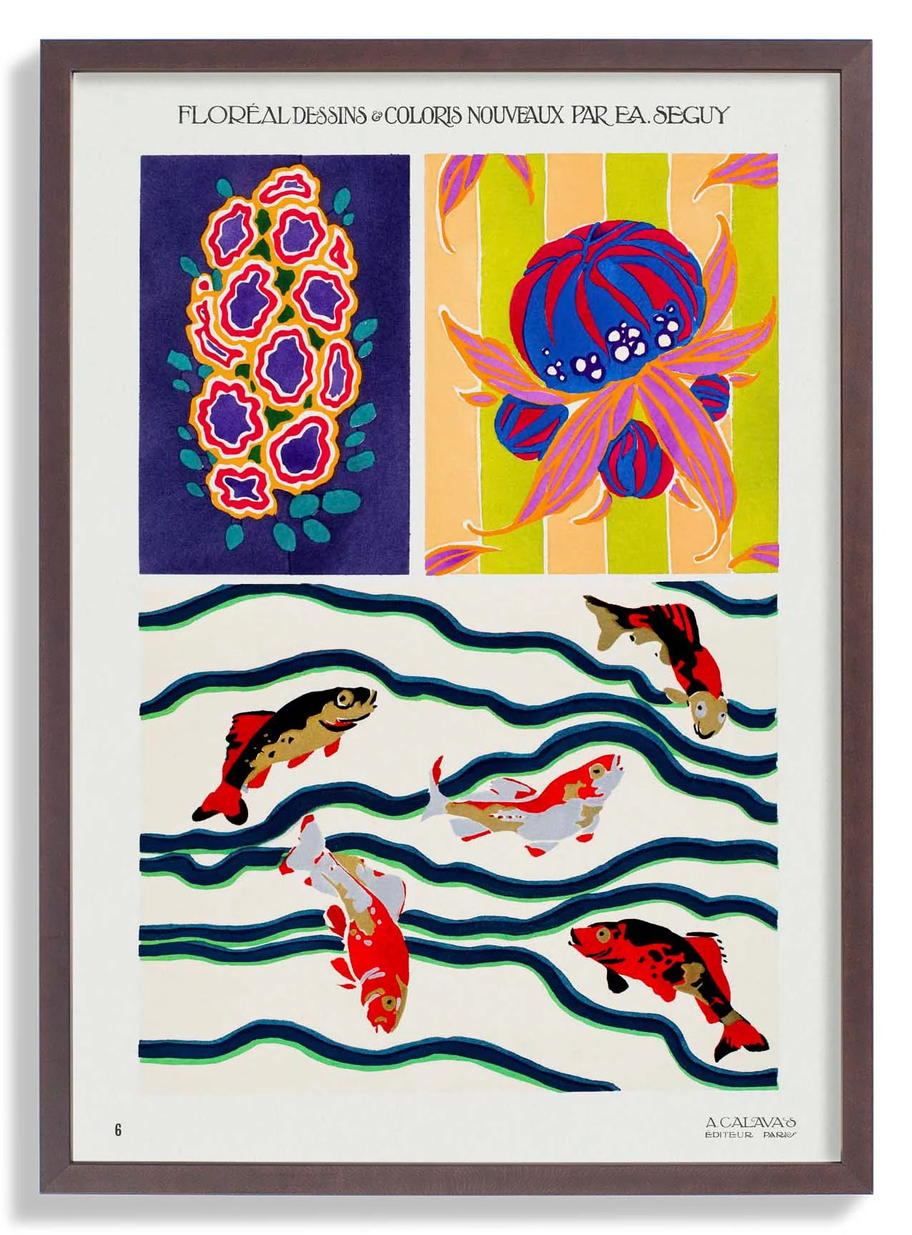 Floréal Dessins Coloris Nouveau Nr 06 von E.A. Séguy