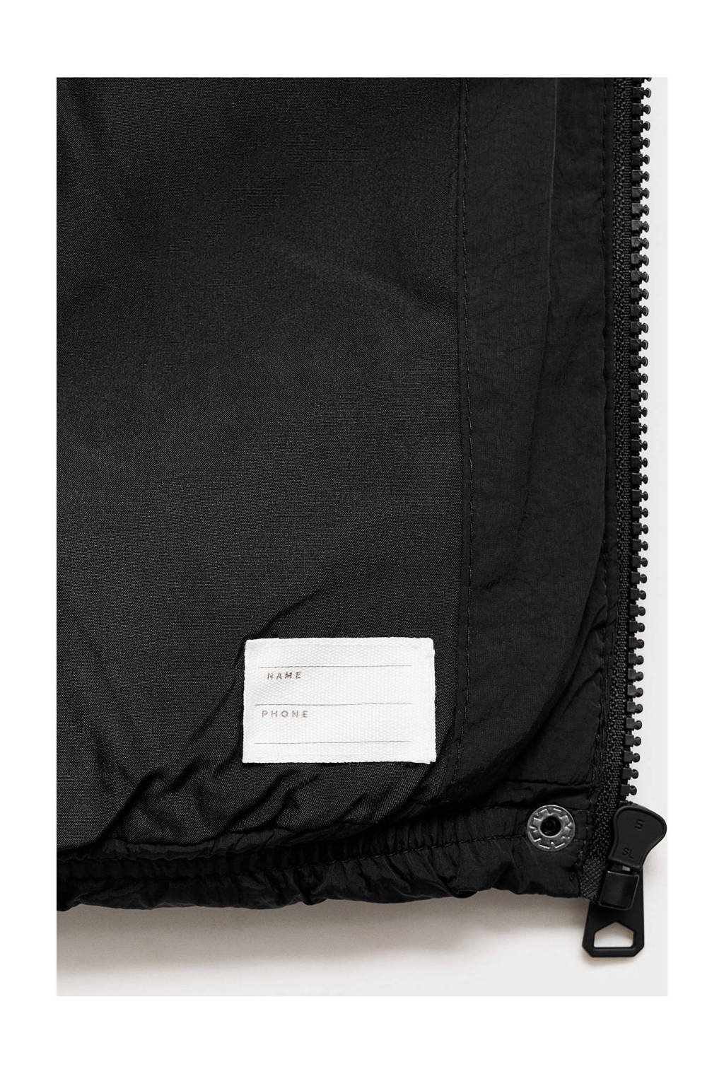 Mango Kids bodywarmer zwart