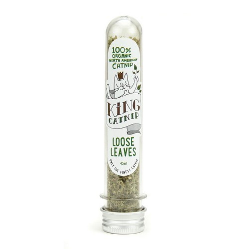 Folhas soltas de erva-de-gato, sabor natural