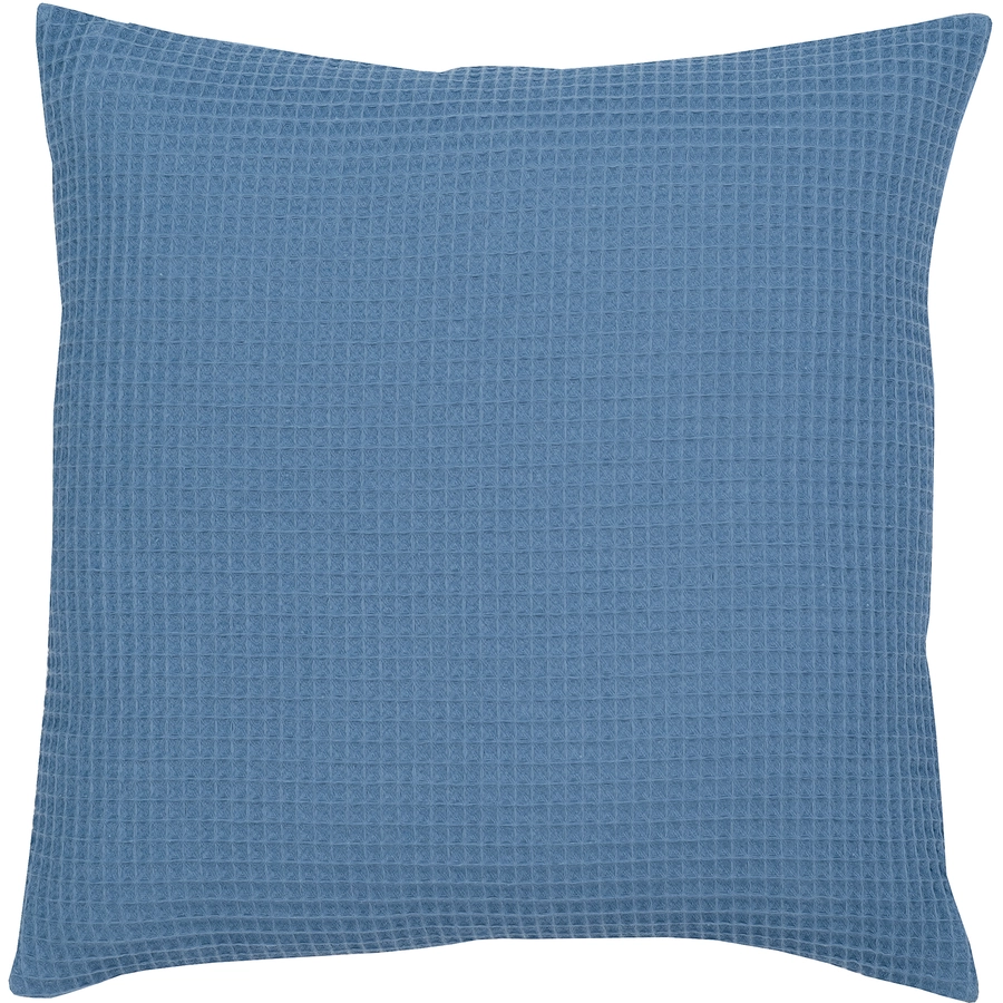 Ullenboom Kissenbezug Waffelpiqué 40 x 40 cm Blau