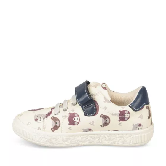 Baskets BLANC CHARLIE & FRIENDS