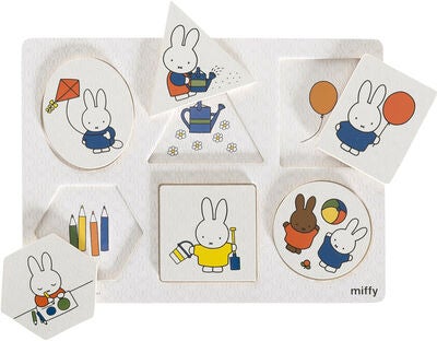 Miffy Formpuslespill, 6 Biter