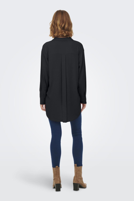 Jacqueline de Yong zwarte dames blouse