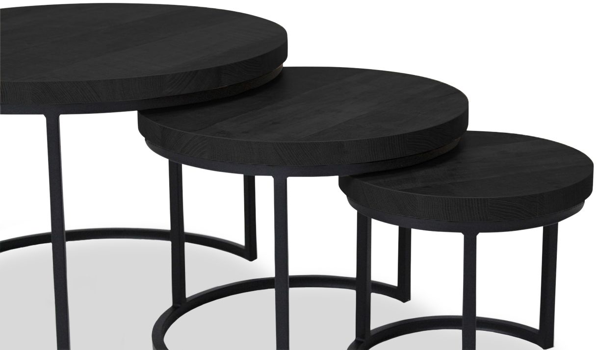 Salontafelset Hugo ⌀75  x H51 cm