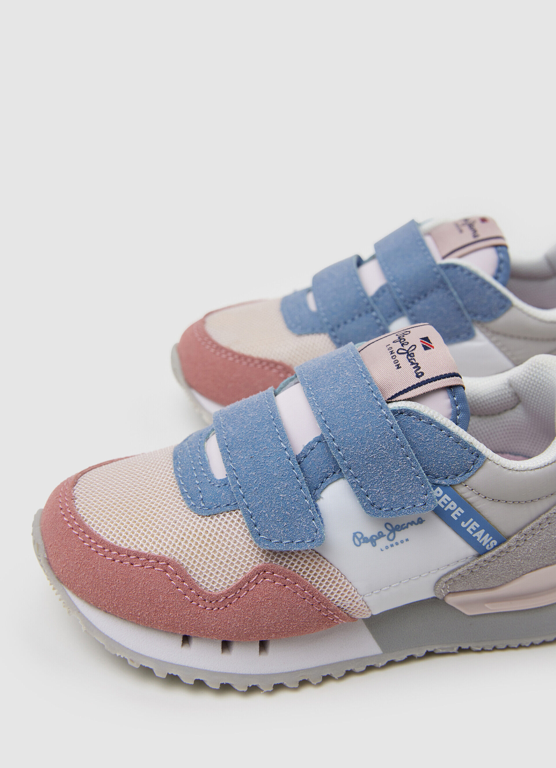 Tênis London Basic Combined - rosa lavado